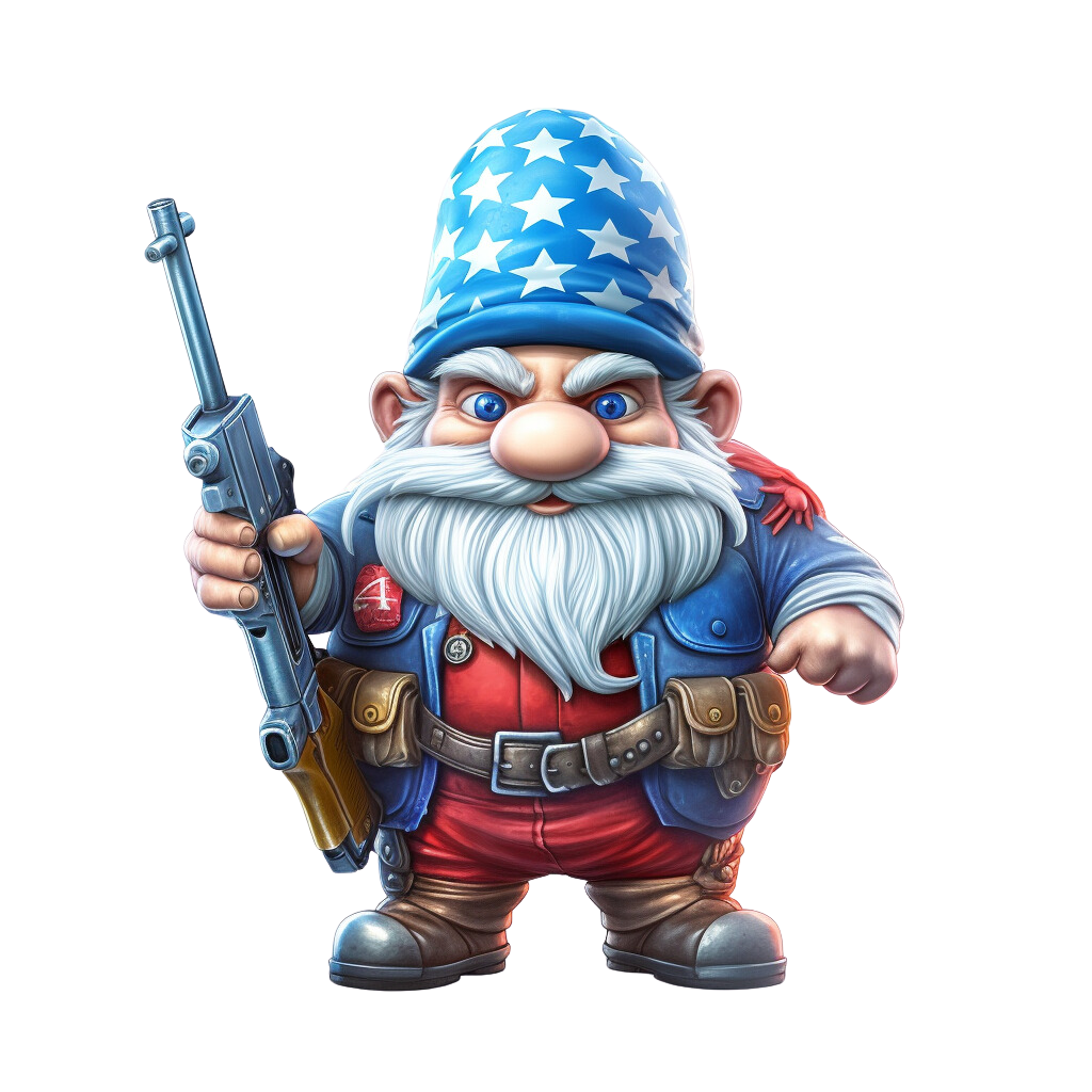 Battle Gnome - Blue Coat
