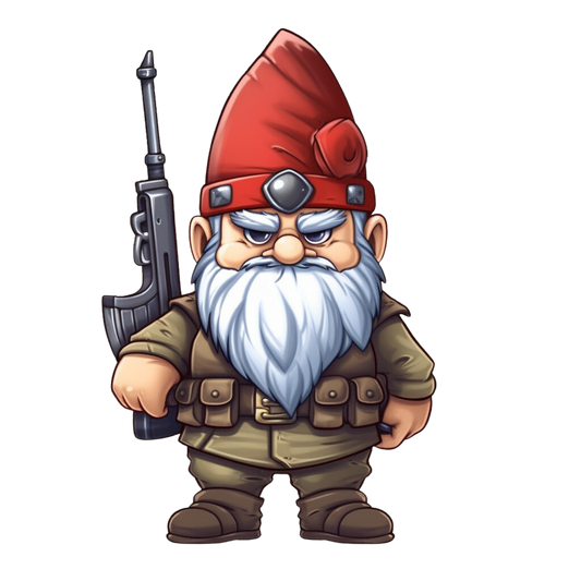 Battle Gnome - On Guard