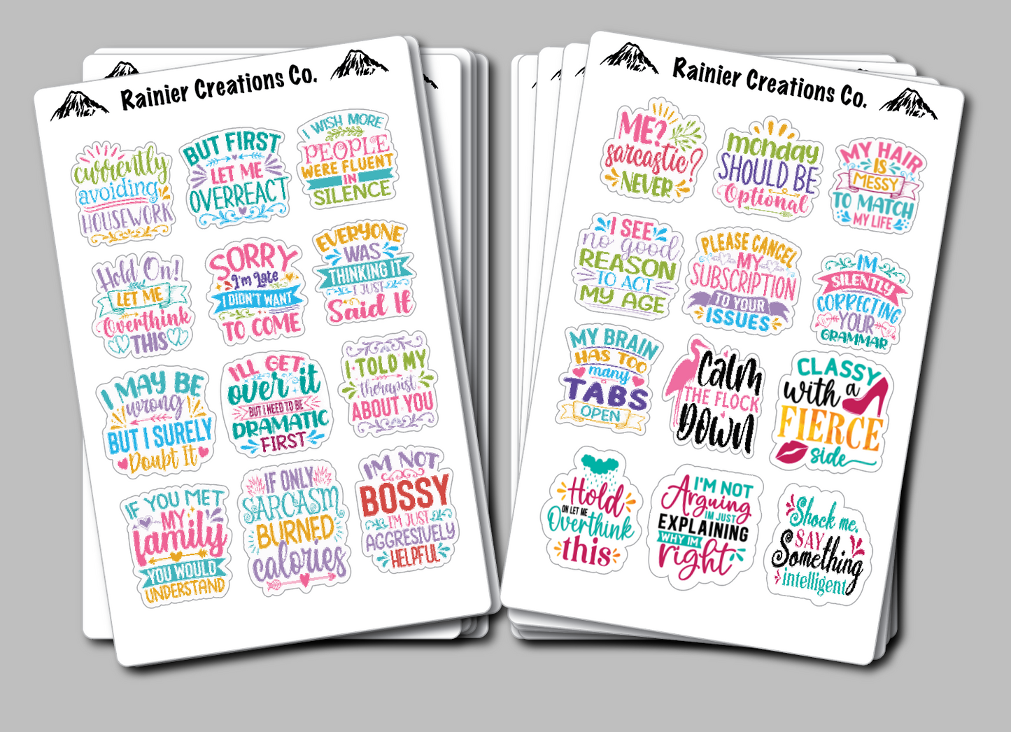 Sarcastic Stickers
